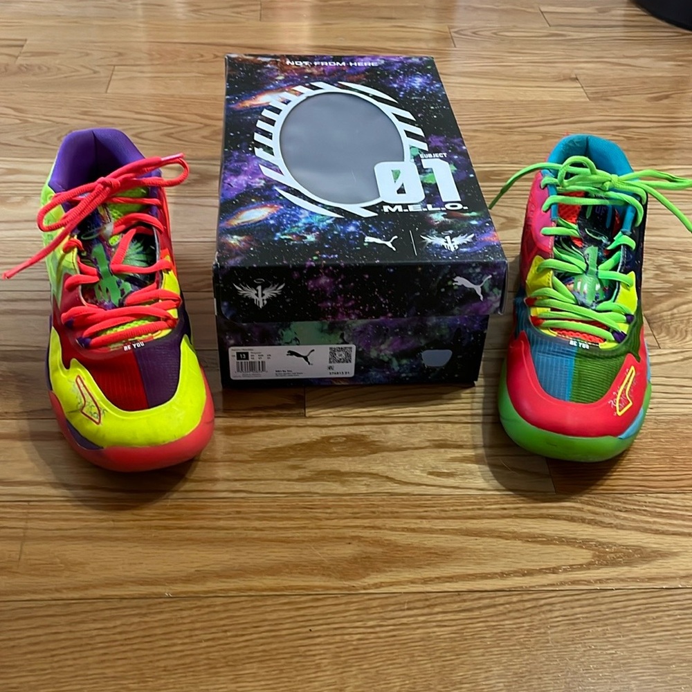 Puma Men’s LaMelo Ball Be You MB1 Basketball Sneakers 13